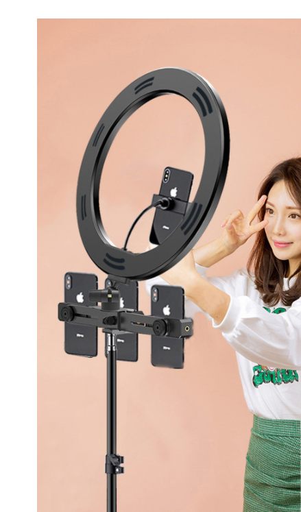 LED Ring Light Tripod for Camera/Phone Selfie Video or Beauty Light